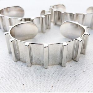 Shelly Brown Candace Cuff in Silver